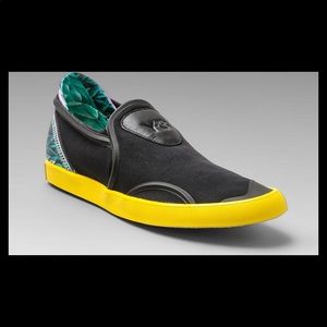 2013 Y-3 Yohji Yamamoto Graphic Sun Slip-Ons